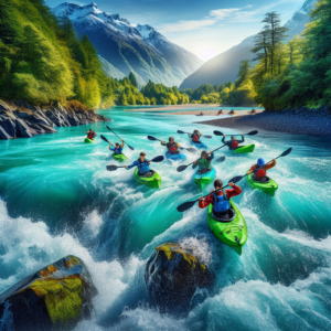 Kayaking in Futaleufú River, Chile