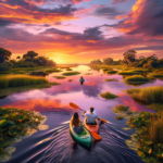 Kayaking in Paraná Delta, Argentina