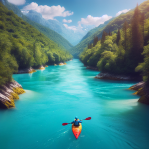 Kayaking in River Tara, Montenegro