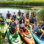 Kayaking in Danube Delta, Romania