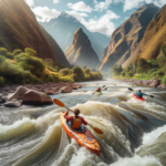 Kayaking in Urubamba River, Peru