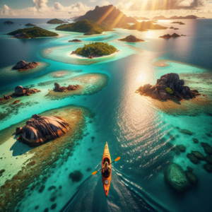 Kayaking in Seychelles Archipelago, Seychelles