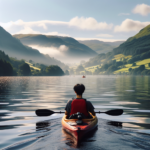 Kayaking in Lake District, UK