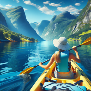 Kayaking in Norwegian Fjords, Norway