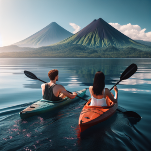 Kayaking in Isla de Ometepe, Nicaragua