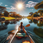 Kayaking in Chobe River, Botswana