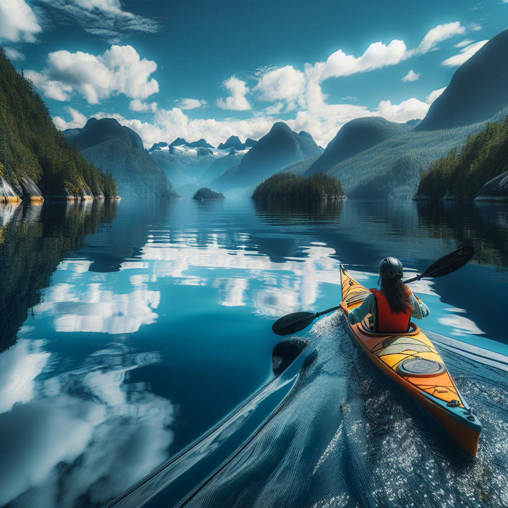 Kayaking in Desolation Sound, Canada